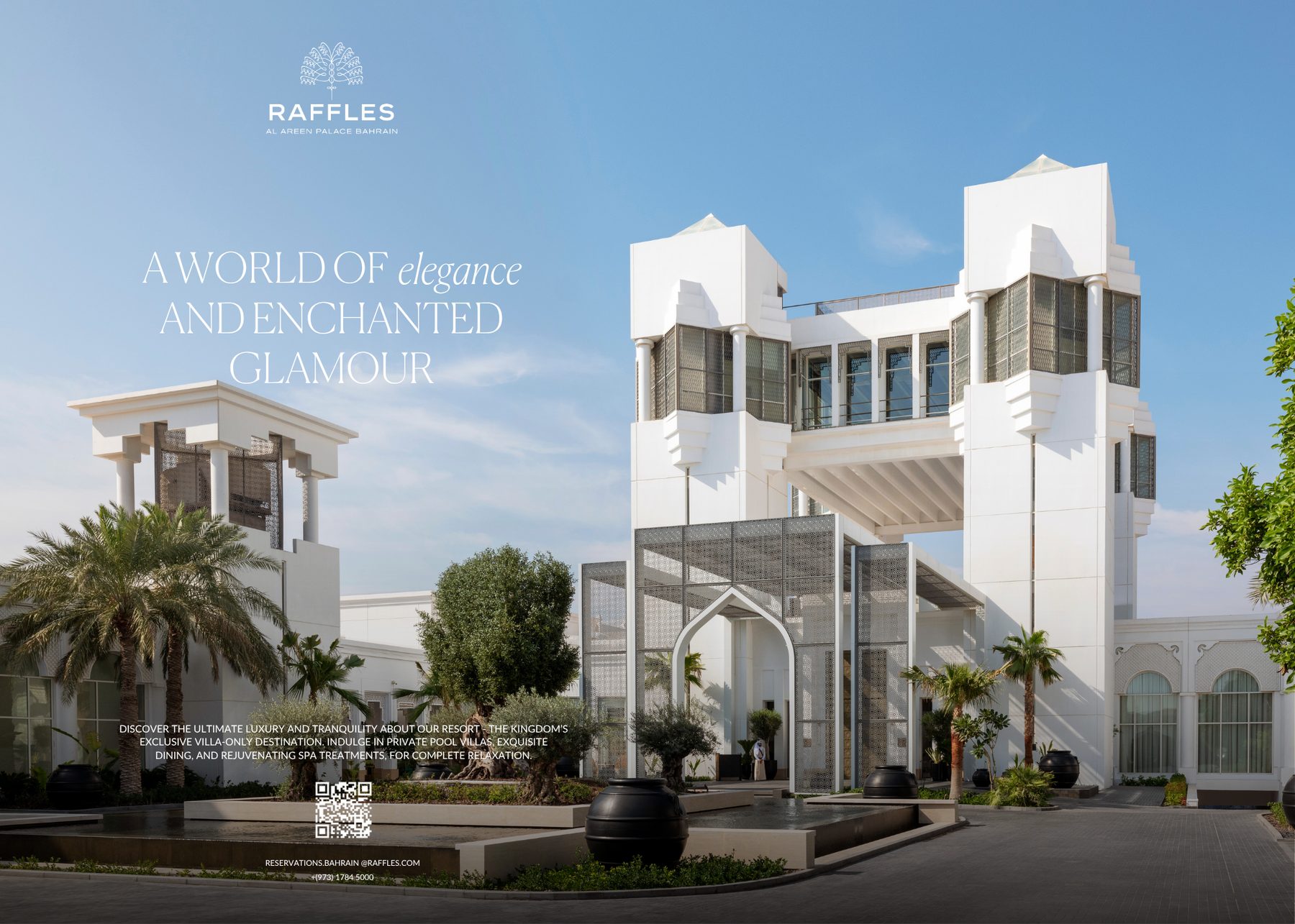 Raffles Al Areen Palace exhibition artwork